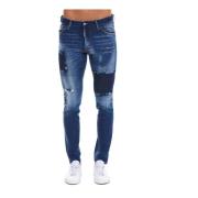 CO Distressed Slim-Fit Jeans