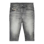 Skyggegrå almindelige jeans - D-Gale-B