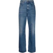 Blå Denim Jeans