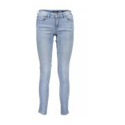 Elegant lysebl jeans til raffineret stil